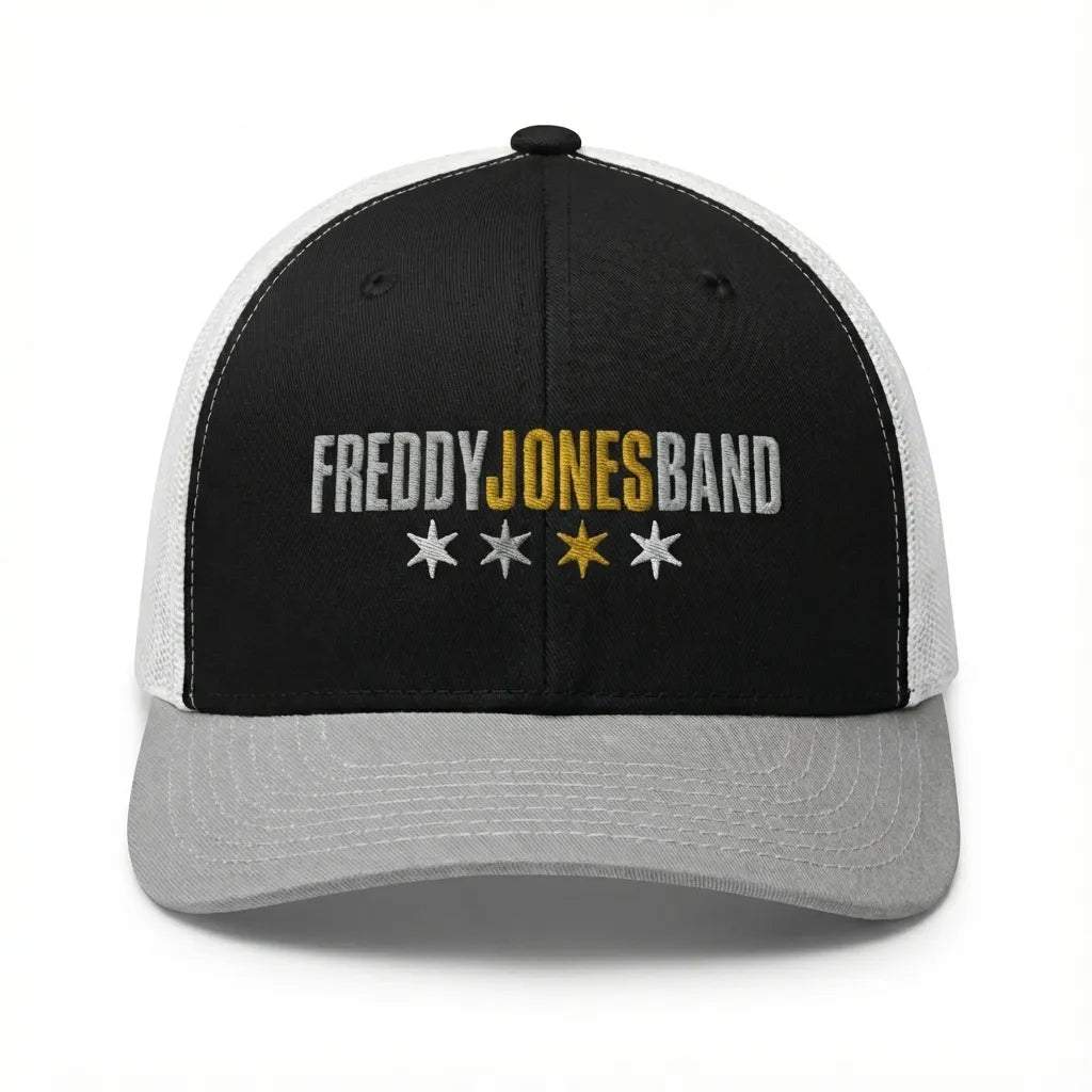 White Stars Trucker Hat