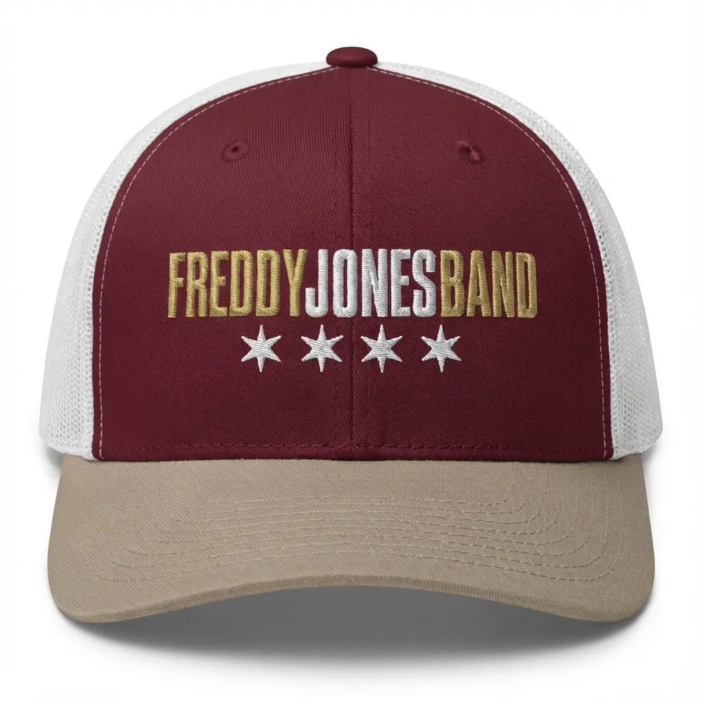 White Stars Trucker Hat