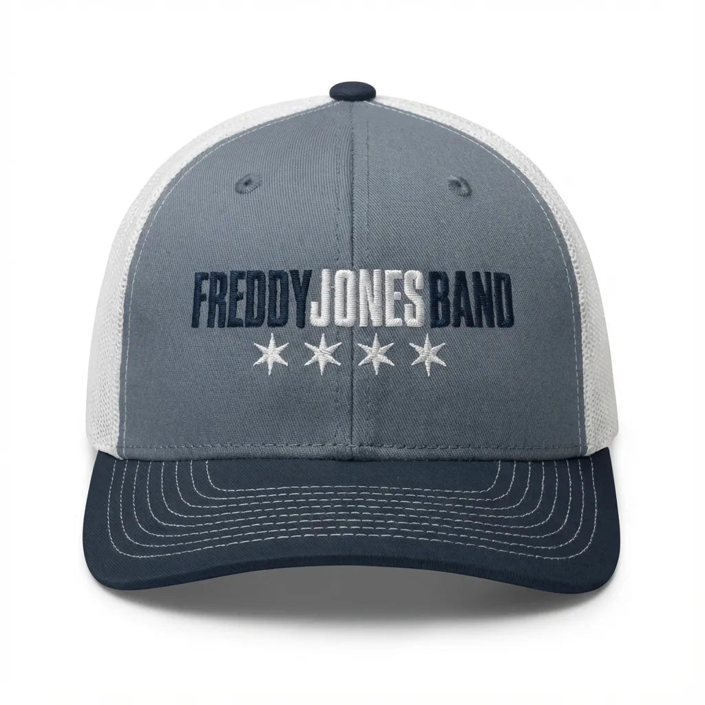 White Stars Trucker Hat