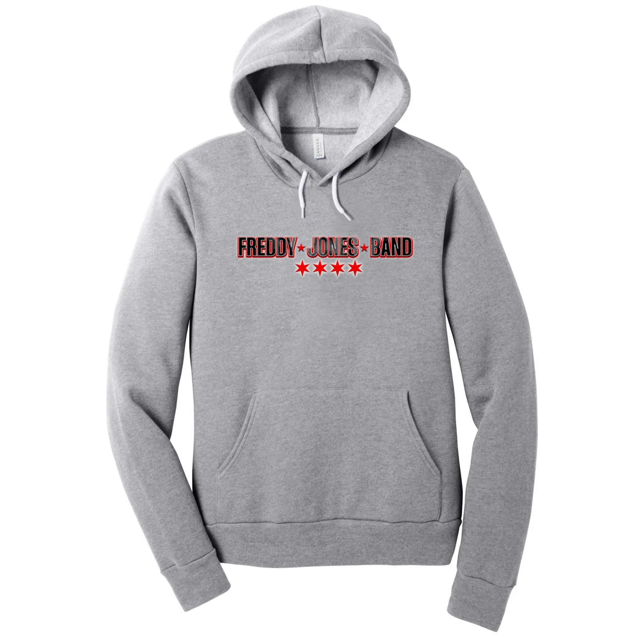 Red Stars Pullover Hoodie