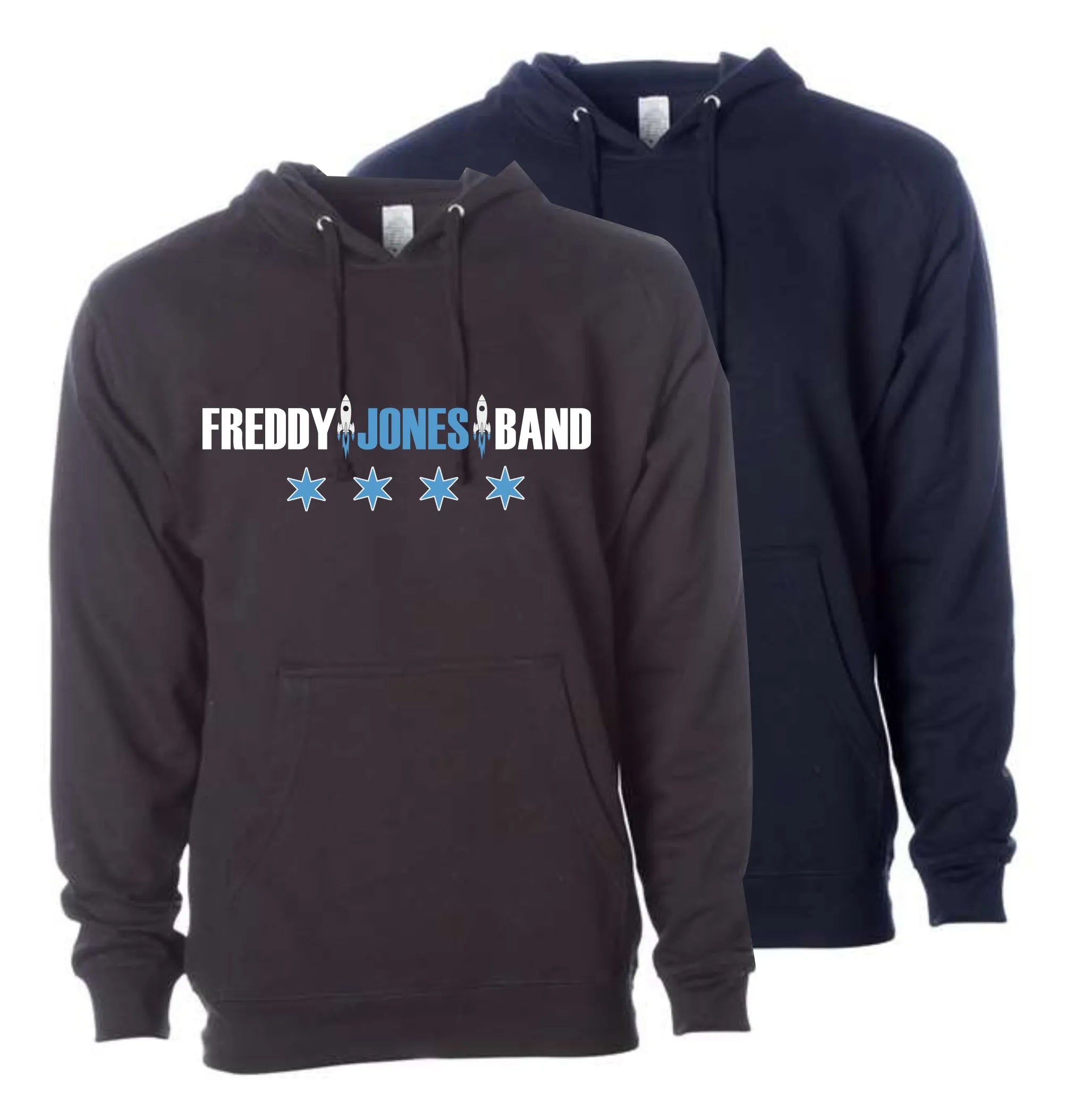 “Rockets & Stars” Midweight Hoodie – Artemis II Edition